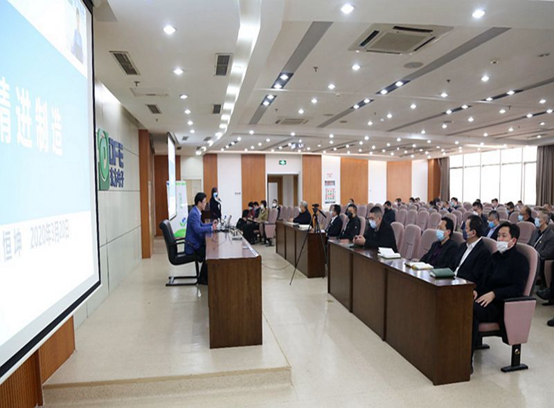 集团公司召开精进制造终极版专题培训会
