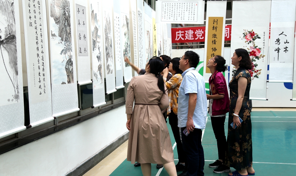 热烈庆祝建党100周年！公司举办员工书画摄影展