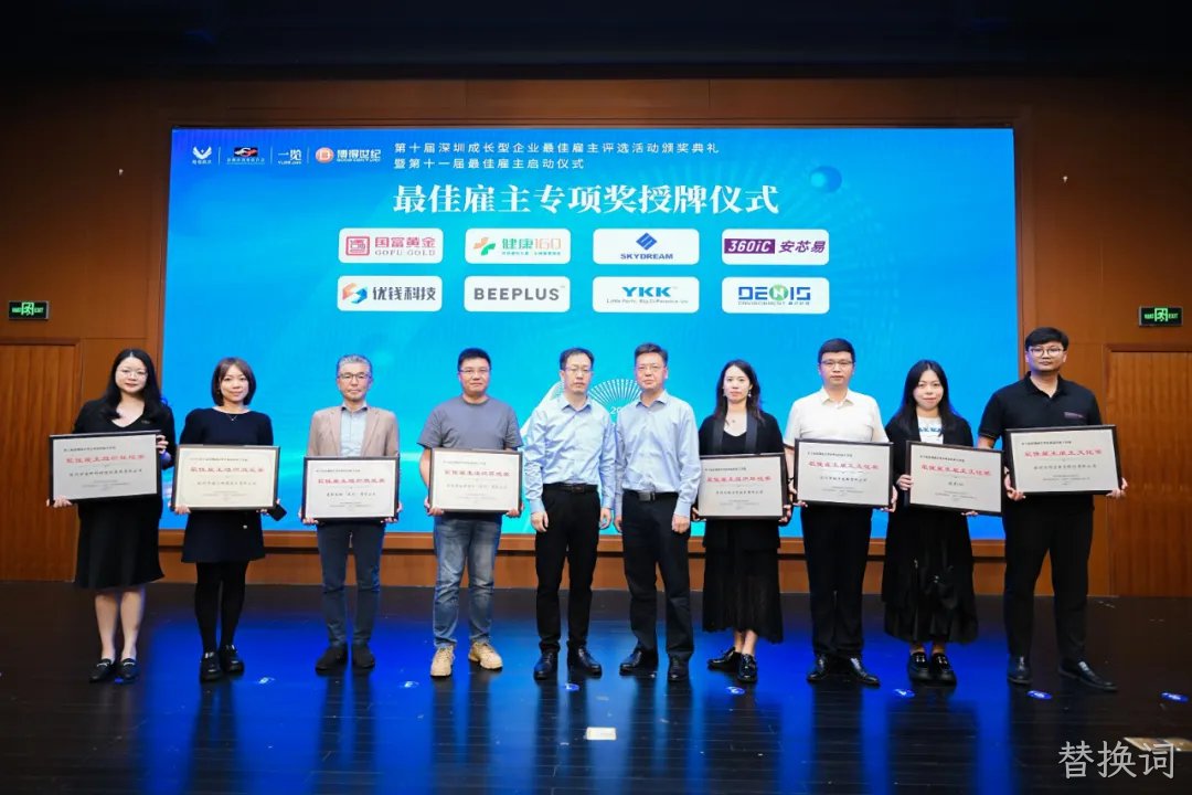 选择替换词，与“最佳雇主”同行！